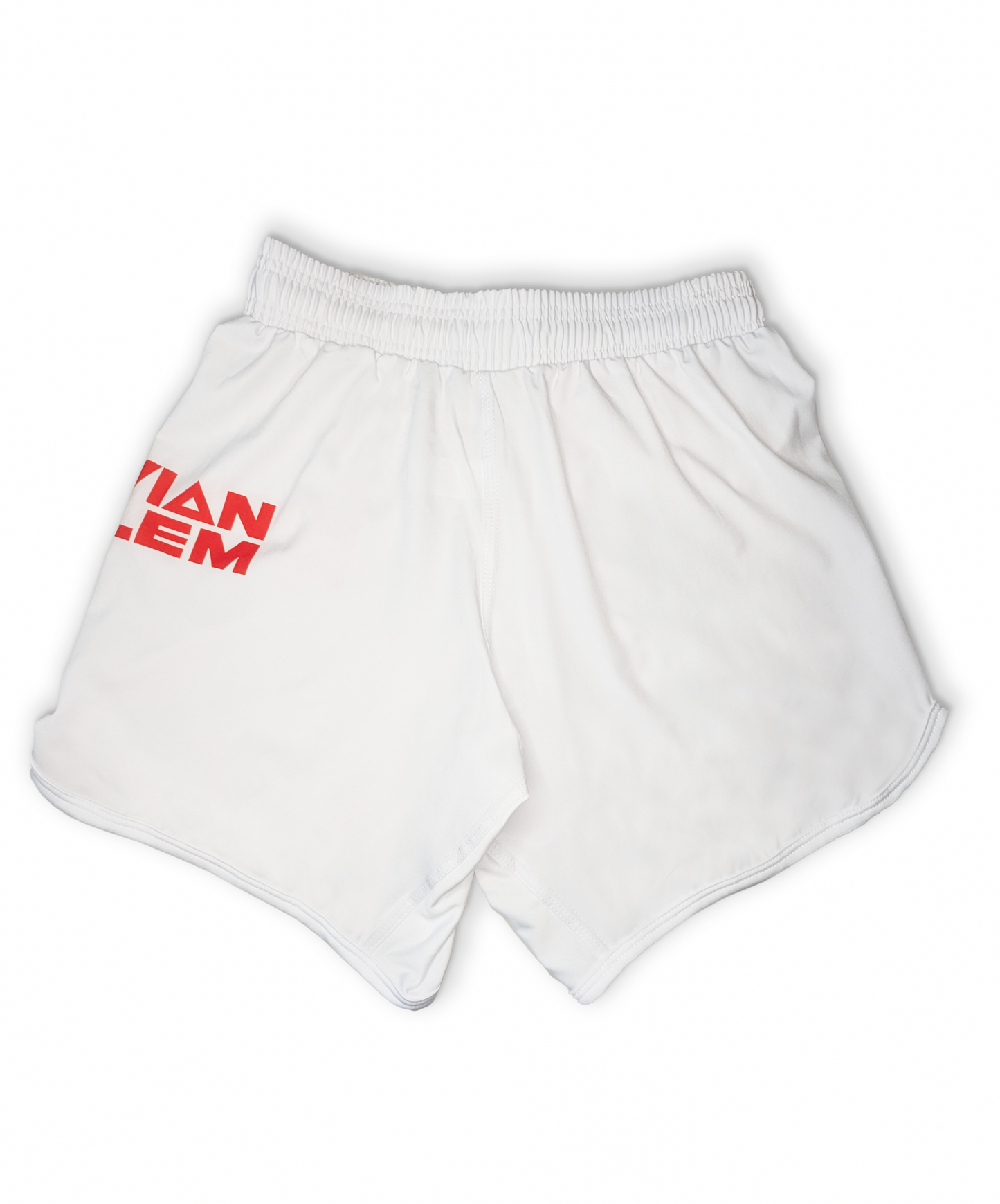 WHITE WITH RED PERUVIAN PROBLEM SHORTS