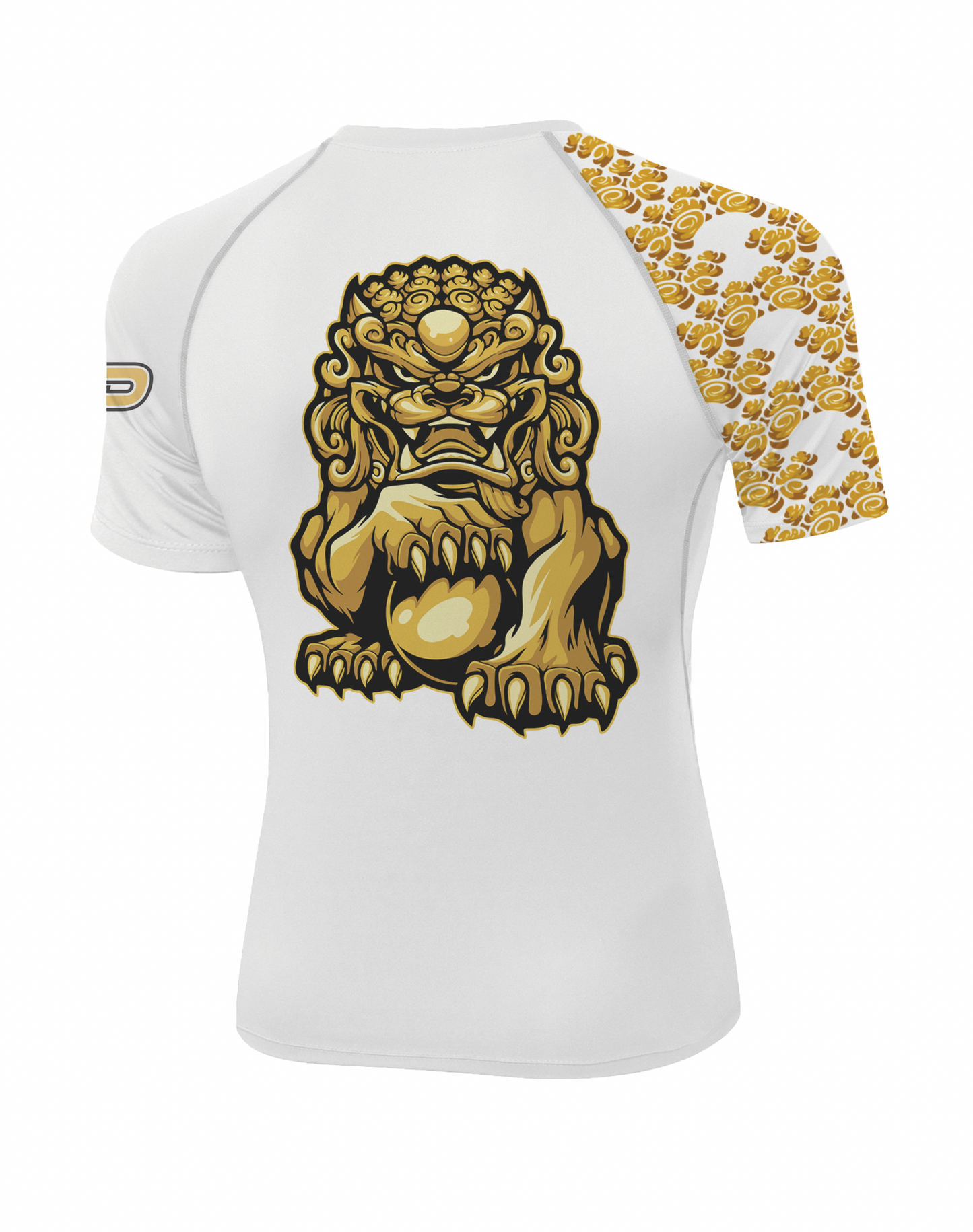 WHITE LEÃO PRETO SHORT SLEEVE RASH GUARD