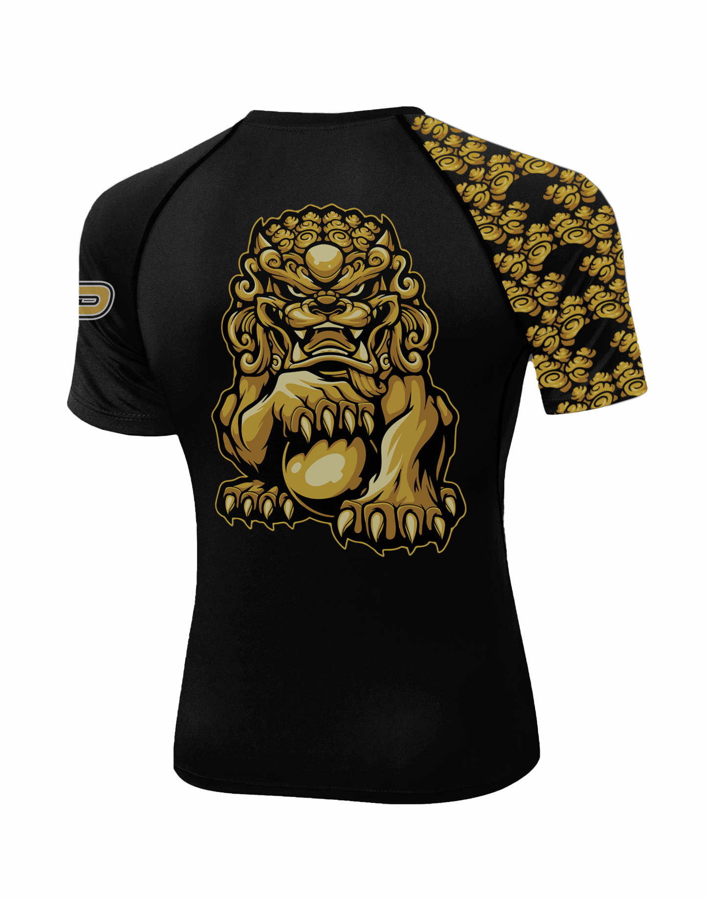 BLACK LEÃO PRETO SHORT SLEEVE RASH GUARD
