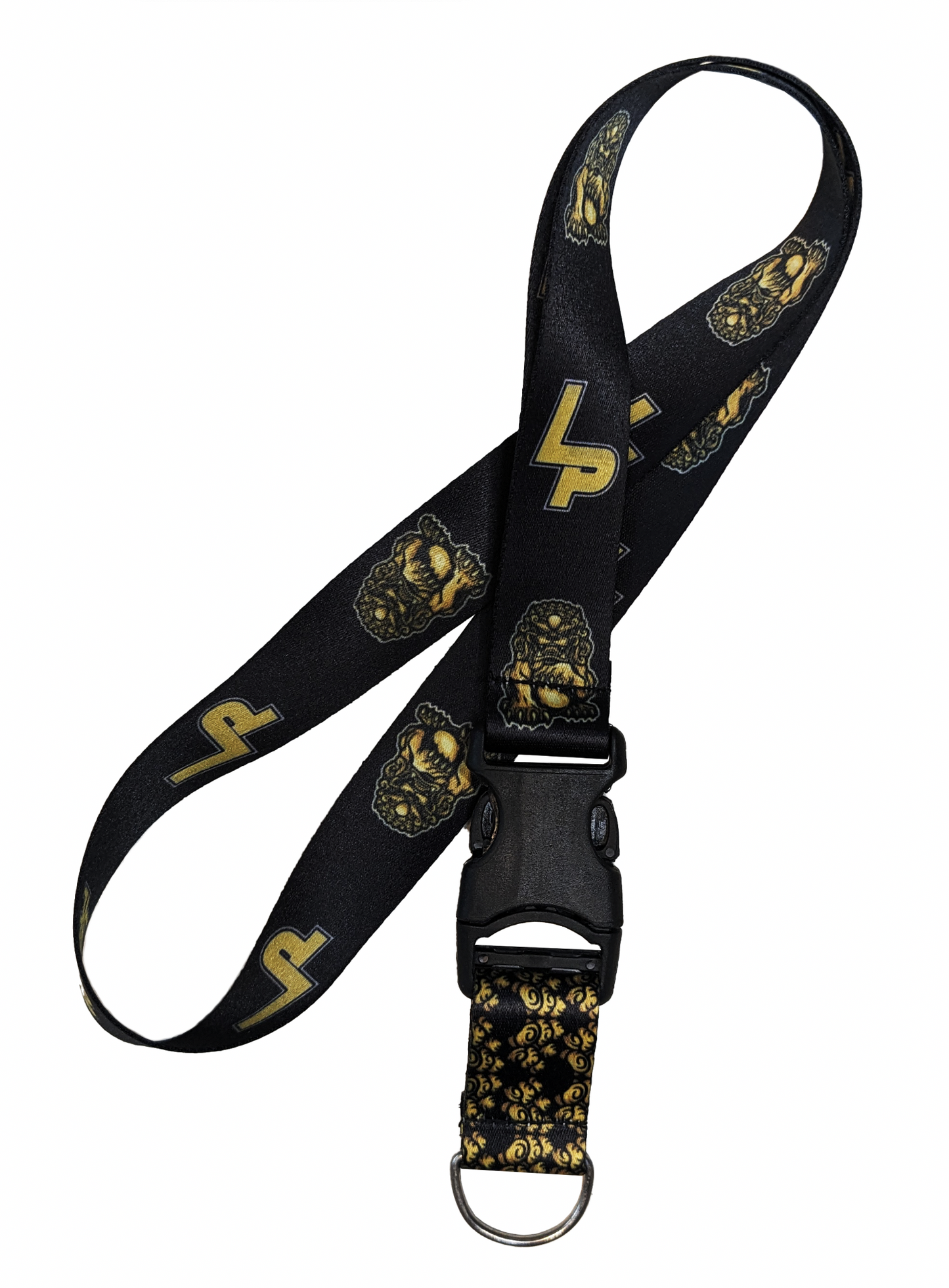 LEÃO PRETO LANYARD
