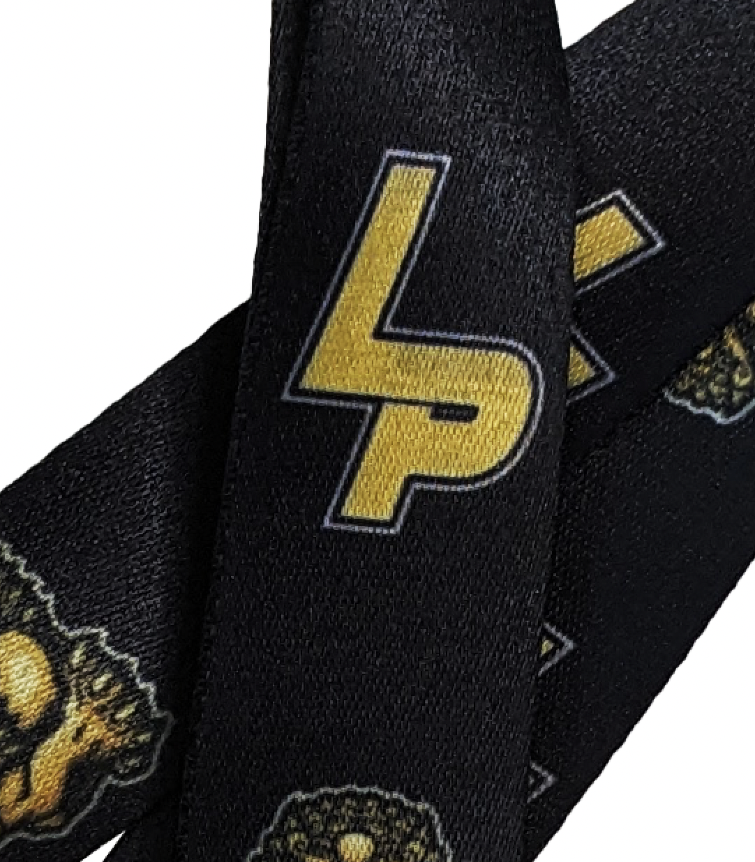 LEÃO PRETO LANYARD