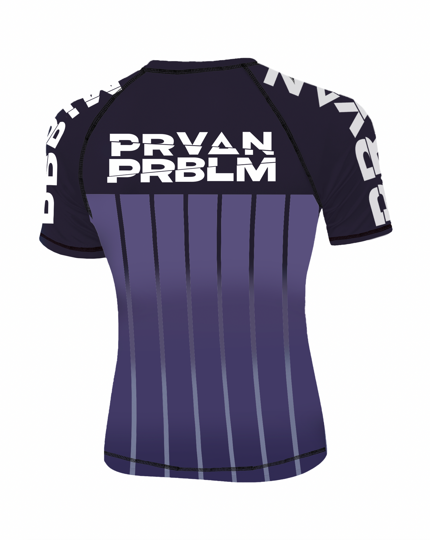 BLACK RANK PERUVIAN PROBLEM RASH GUARD