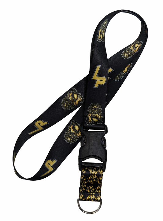 LEÃO PRETO LANYARD