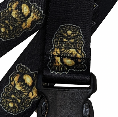 LEÃO PRETO LANYARD