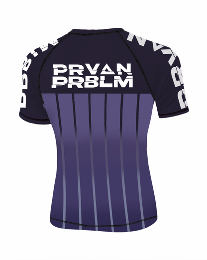 BLACK RANK PERUVIAN PROBLEM RASH GUARD