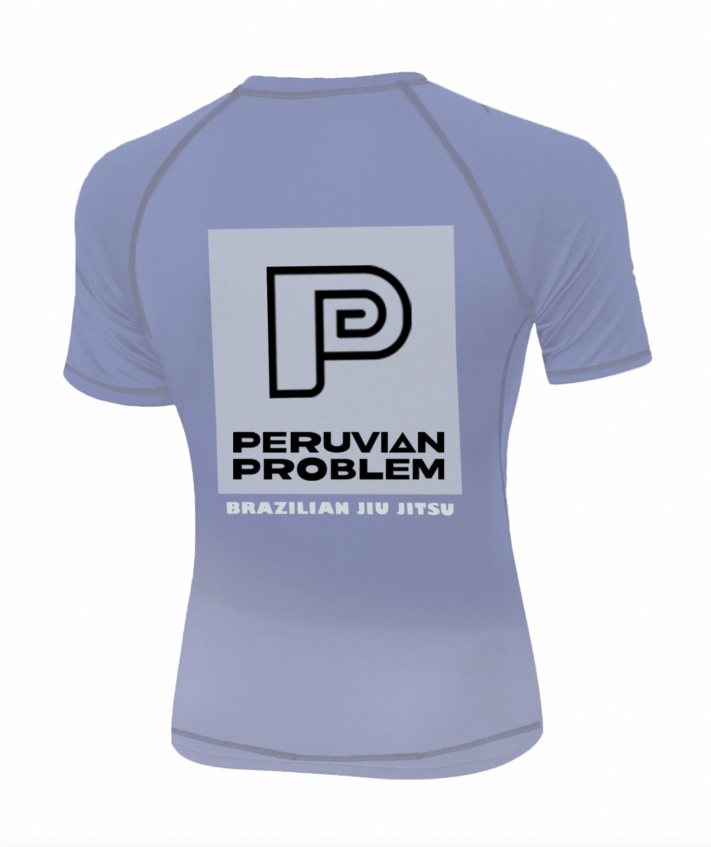 LIGHT GREY PERUVIAN PROBLEM RASH GUARD