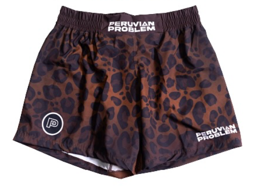 LEOPARD PROBLEM PERUVIAN PROBLEM SHORTS