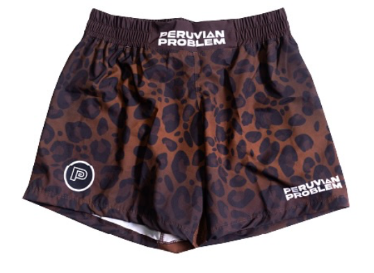 LEOPARD PROBLEM PERUVIAN PROBLEM SHORTS