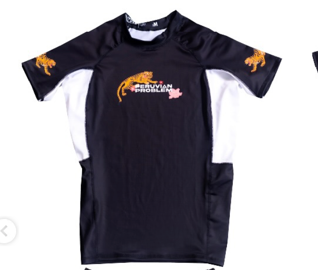 LIMITED EDITION - TIGER 2.0 PERUVIAN PROBLEM SHORT SLEEVE RASH GUARD