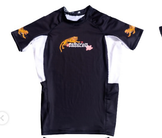 LIMITED EDITION - TIGER 2.0 PERUVIAN PROBLEM SHORT SLEEVE RASH GUARD
