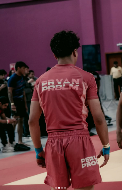 LIMITED EDITION -  PINKY CHOKE PERUVIAN PROBLEM SHORTS