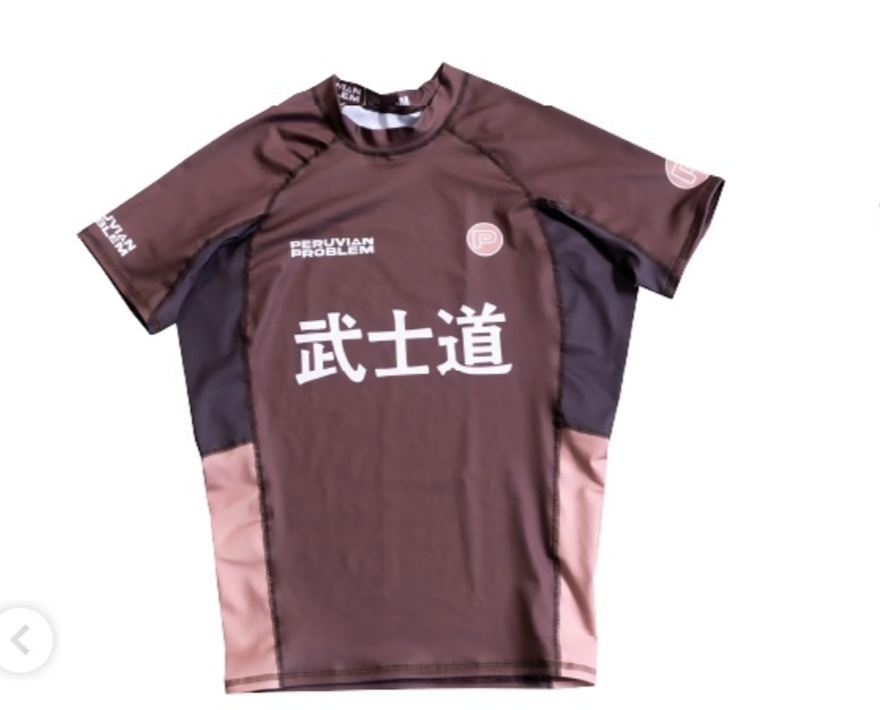 LIMITED EDITION - RANKED 2.0 PERUVIAN PROBLEM SHORT SLEEVE RASH GUARD