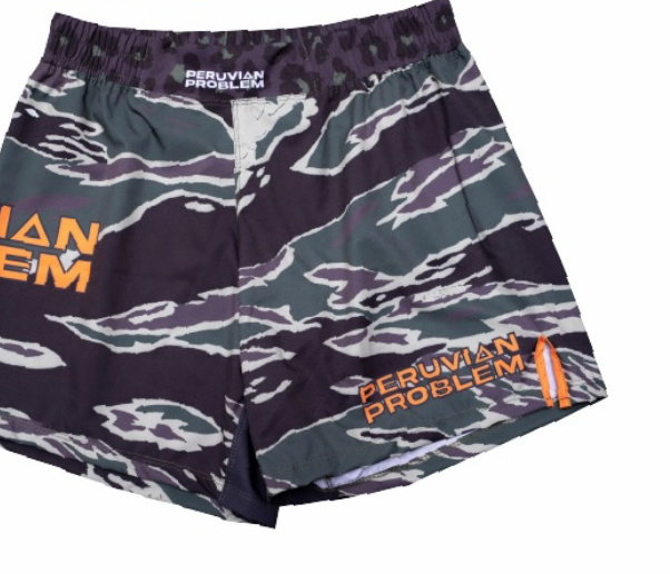 LIMITED EDITION - CAMO PERUVIAN PROBLEM SHORTS