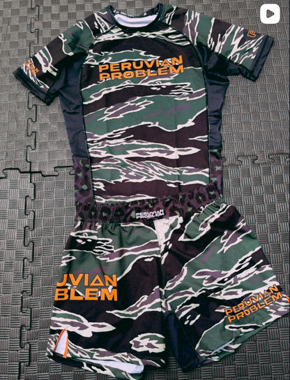 LIMITED EDITION - CAMO PERUVIAN PROBLEM SHORTS