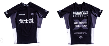 LIMITED EDITION - RANKED 2.0 PERUVIAN PROBLEM SHORT SLEEVE RASH GUARD