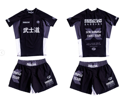 LIMITED EDITION - RANKED 2.0 PERUVIAN PROBLEM SHORT SLEEVE RASH GUARD
